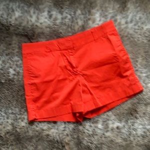 J Crew orange shorts